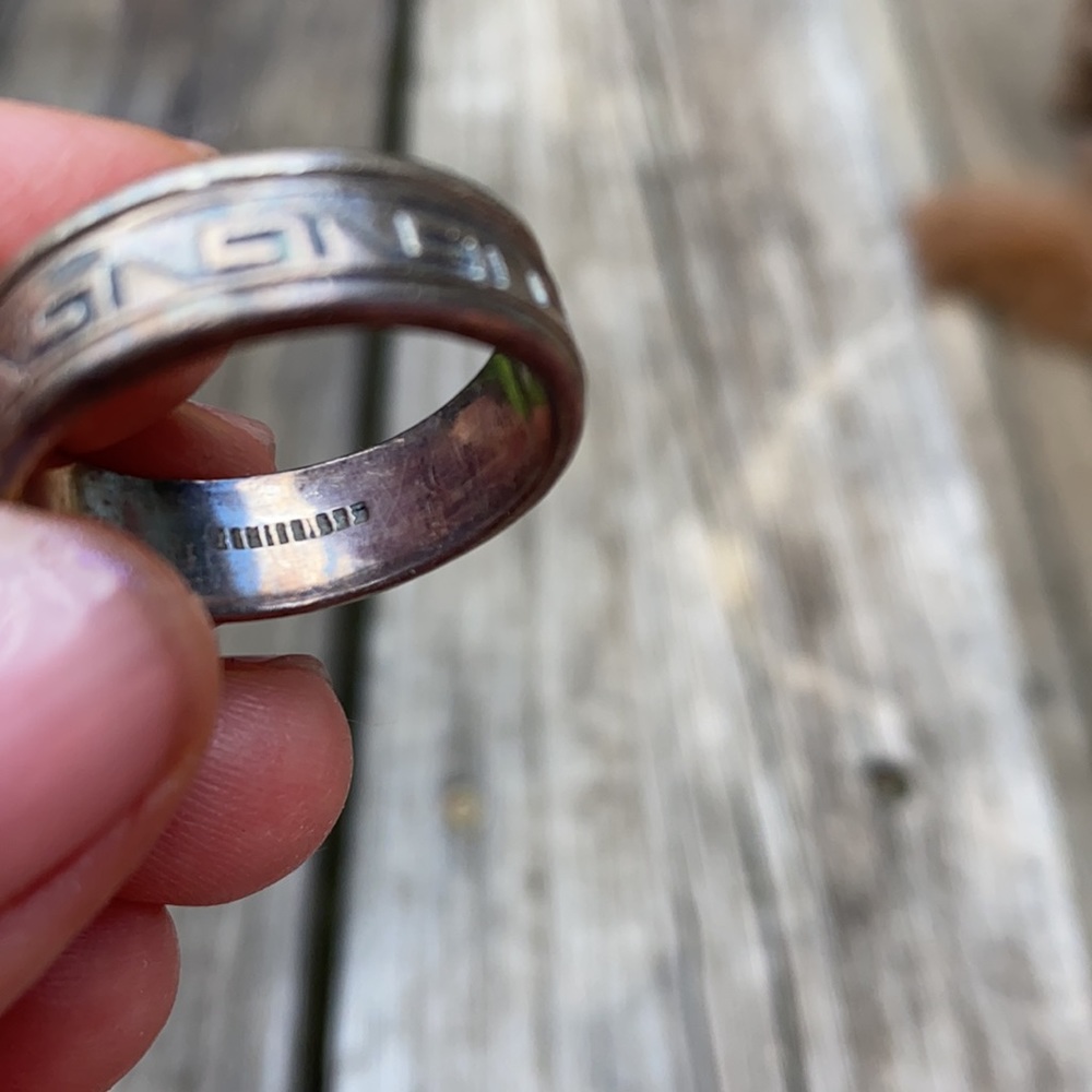Silver Spinner Ring - image 3